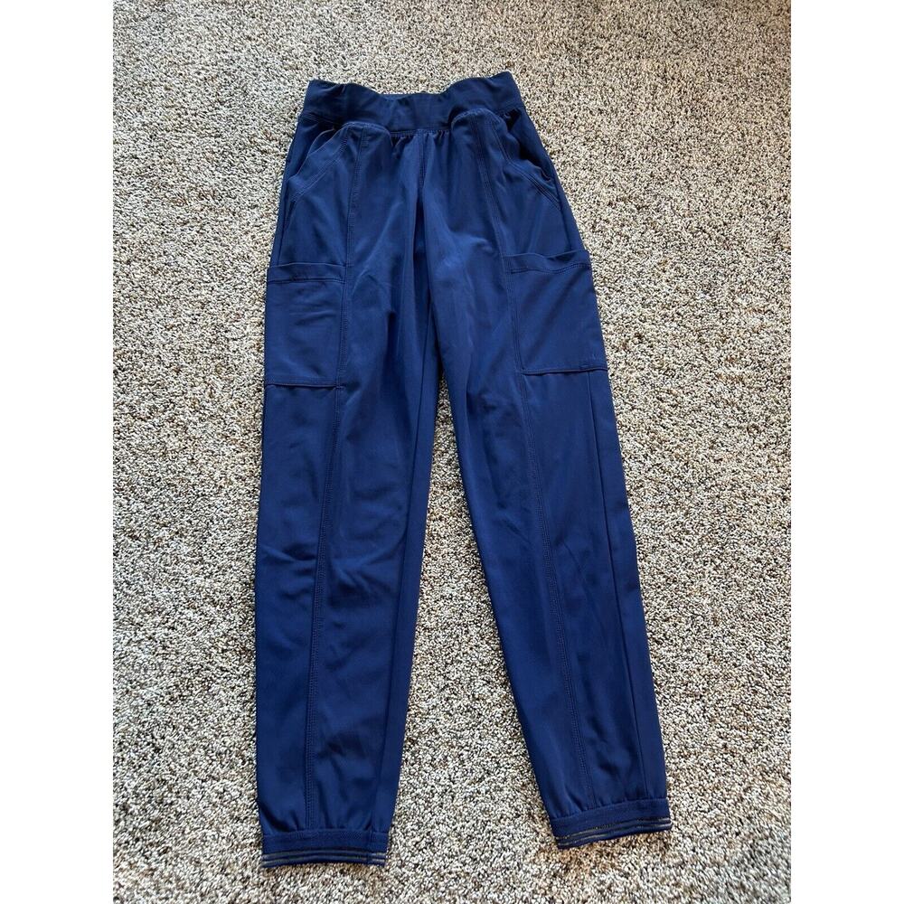 URBANE size XS SCRUB PANTS Impulse Jogger 9208 NAVY BLUE STRETCH J24